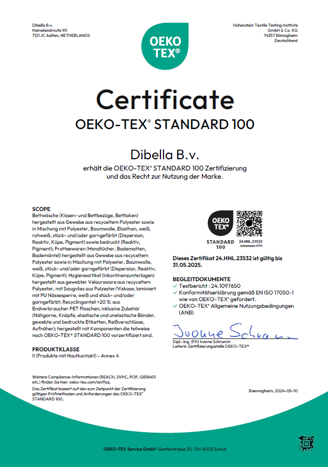 Abb. Dibella - OEKOTEX Standard 100_rec_DE