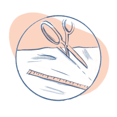 Illustration individuelle Konfektion