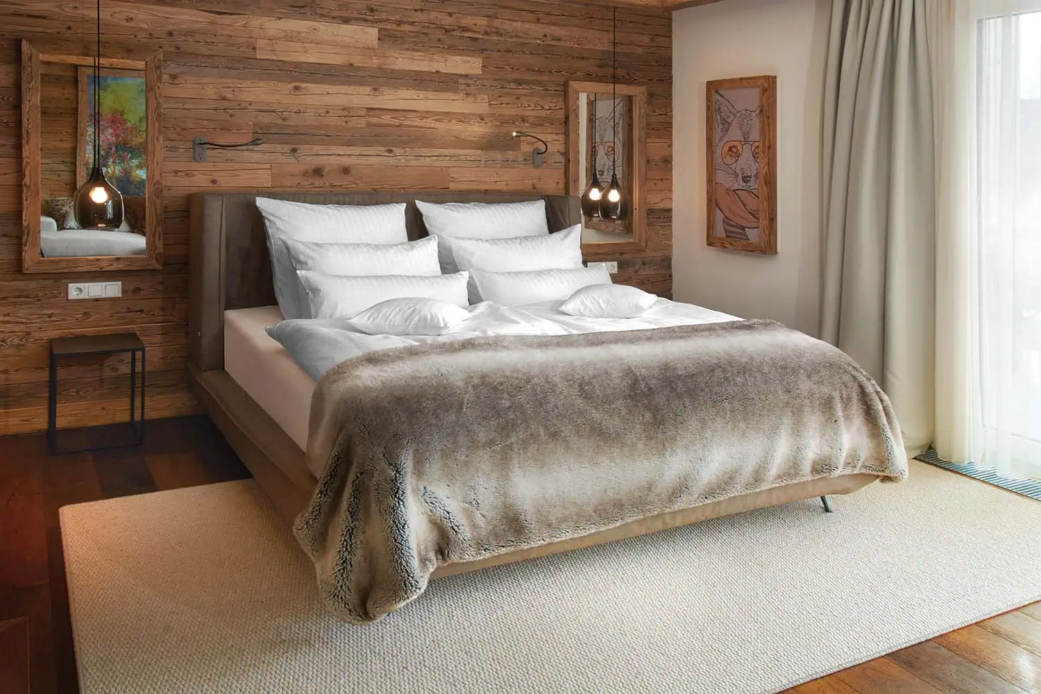 imagebild-6/24mm-streifensatin-hotelbettwaesche-weiß-landhaus-bettwaesche-zierkissen-decke