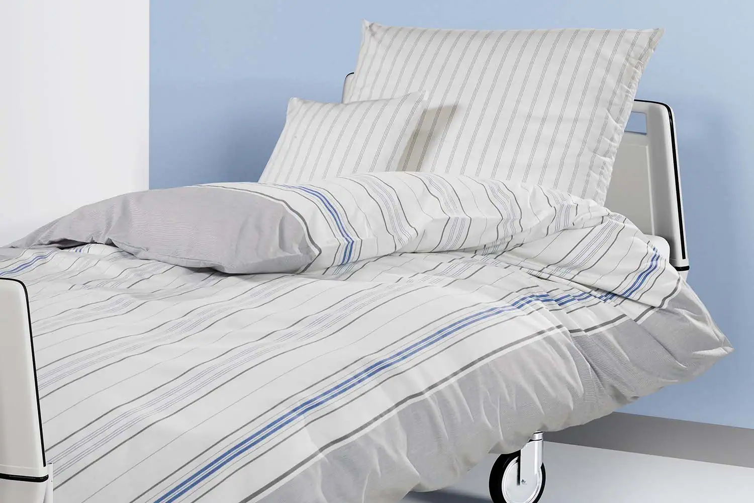 Millieubild-bettwaesche-gesundheitswesen-malmoe-blau_krankenhauswaesche