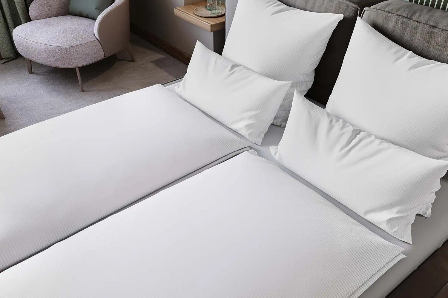 imagebild-nadelstreifen-streifensatin-hotelzimmer