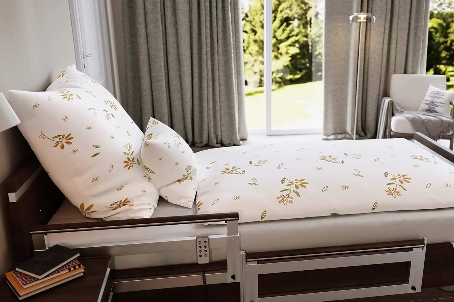 Millieubild-bettwaesche-gesundheitswesen-ravenna-pflegeheim