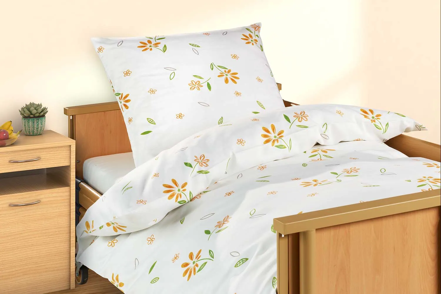 Millieubild-bettwaesche-gesundheitswesen-ravenna-pflegeheim