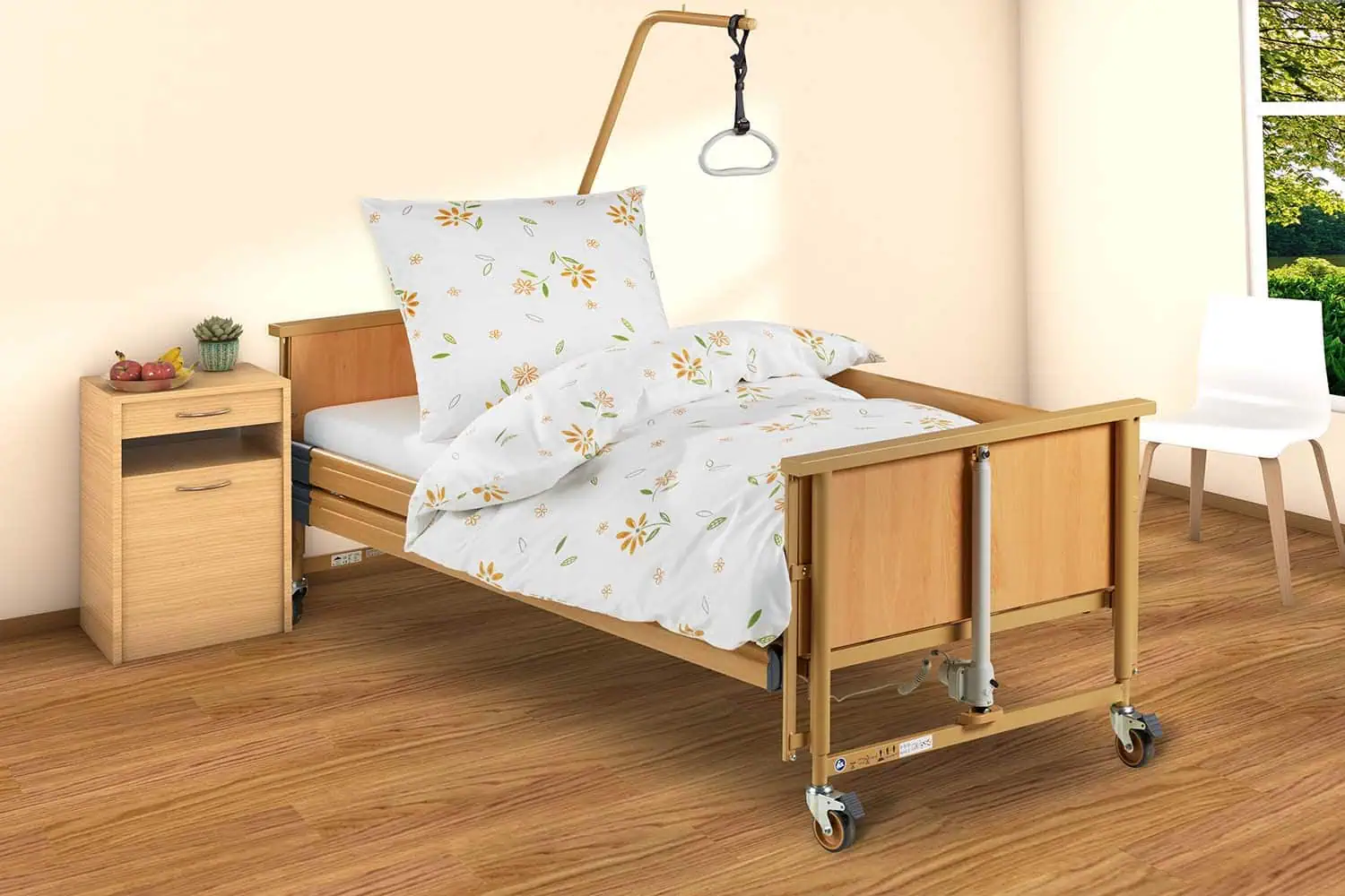 Millieubild-bettwaesche-gesundheitswesen-ravenna-pflegeheim