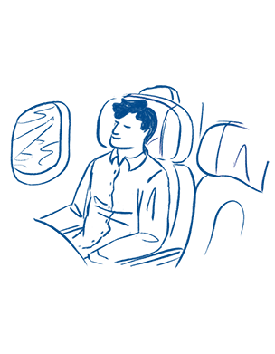 Illu Icon - inflight Textilien Fluggesellschaften