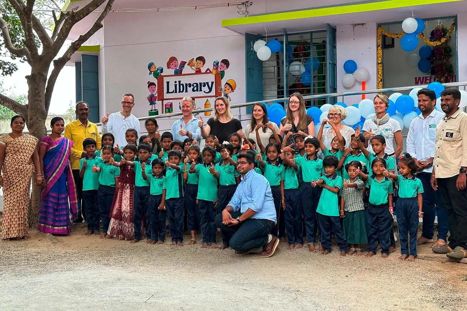 GoodTextiles Foundation - Feierliche Eröffnung der neuen Schul-Bibliothek