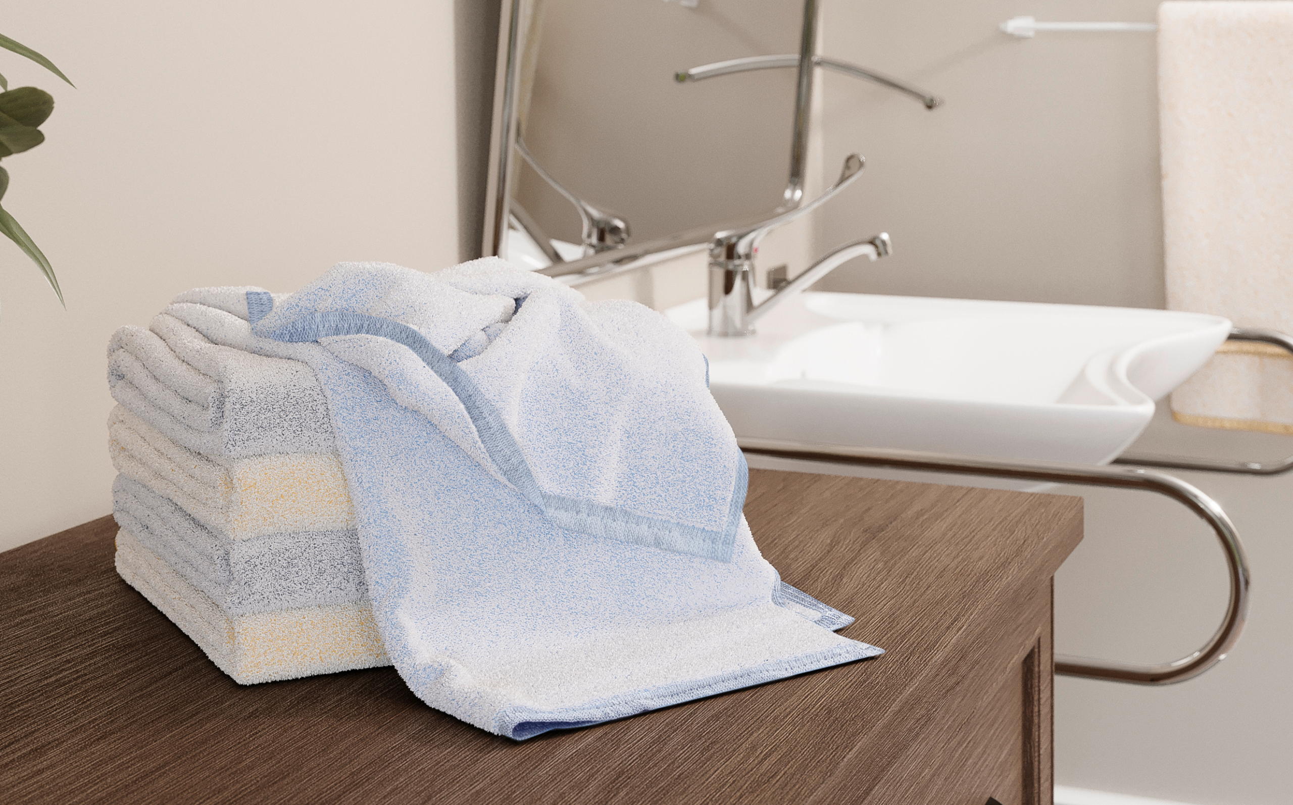 Passend zur Bettwäsche bieten wir Ihnen Frottierartikel